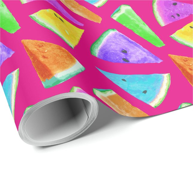 Watermelon Pattern Creation 9 Wrapping Paper (Roll Corner)