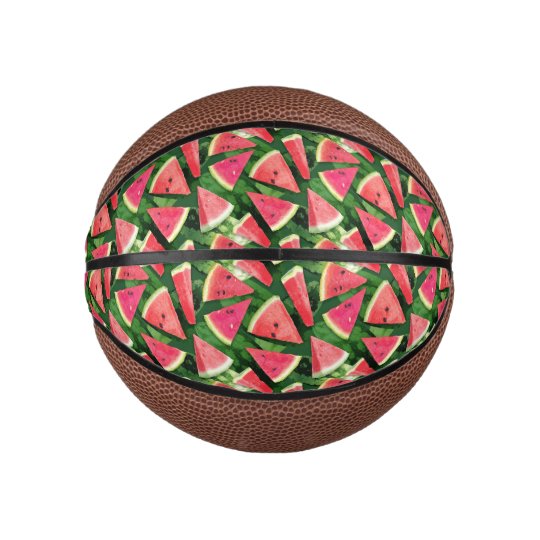 Watermelon Pattern Creation Mini Basketball