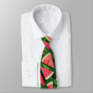 Watermelon Pattern Creation Neck Tie