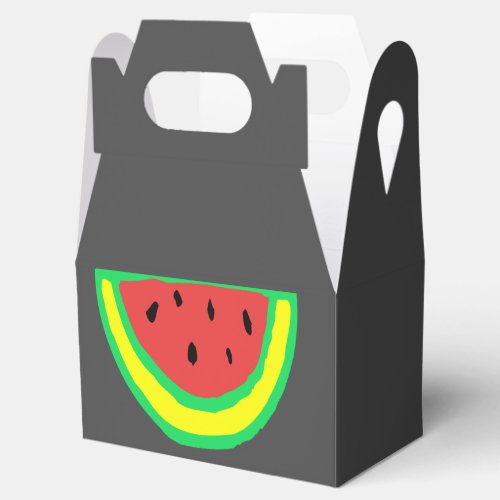 Watermelon Pattern Custom Baby Showers Birthdays  Favor Boxes