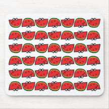 Watermelon Pattern Design Mouse Pad
