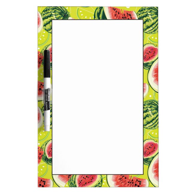 Watermelon Pattern Dry Erase Board (Front)