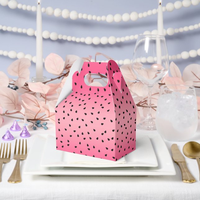 Watermelon Pattern  Favor Boxes (Wedding)