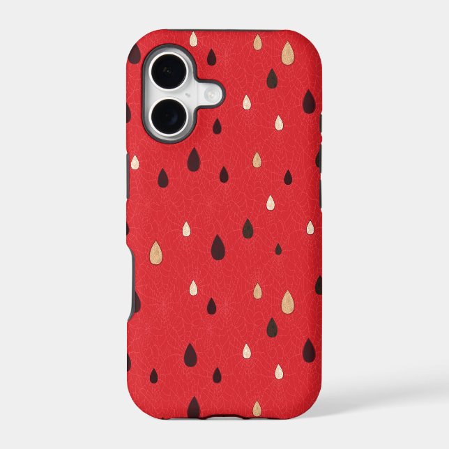 Watermelon Pattern Iphone Case (Back)
