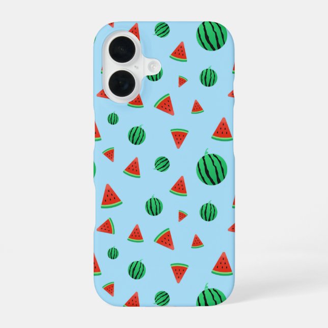 Watermelon Pattern Iphone Case (Back)
