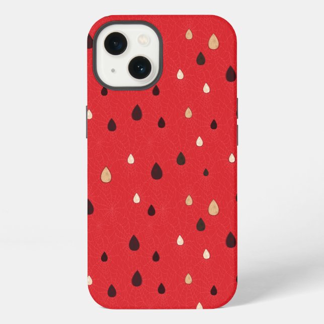 Watermelon Pattern Iphone Case (Back)
