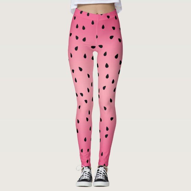 Watermelon Pattern  Leggings (Front)
