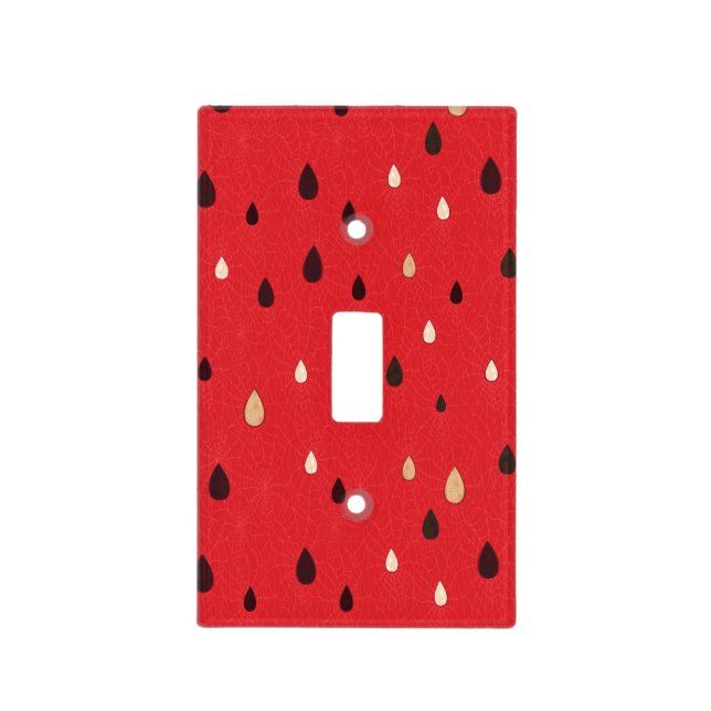 Watermelon Pattern Light Switch Cover (Front)