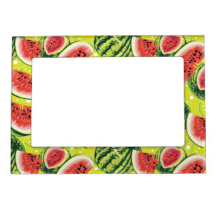 Watermelon Pattern Magnetic Picture Frame
