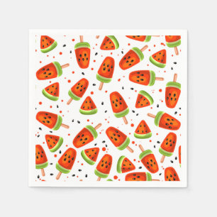 Watermelon pattern napkins