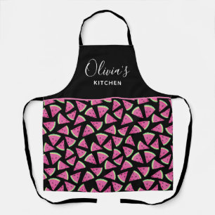 Watermelon Pattern Personalized Apron