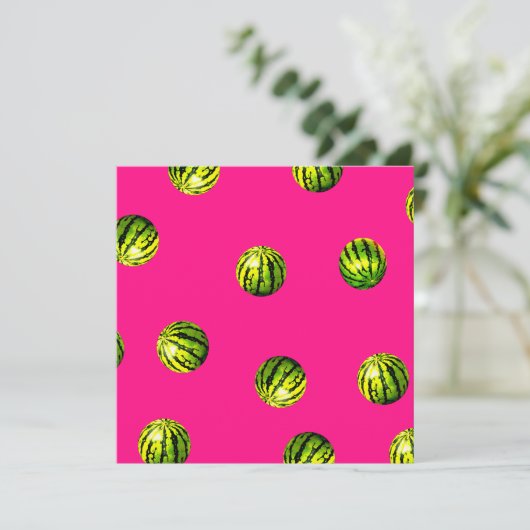 watermelon pattern pink (Standing Front)