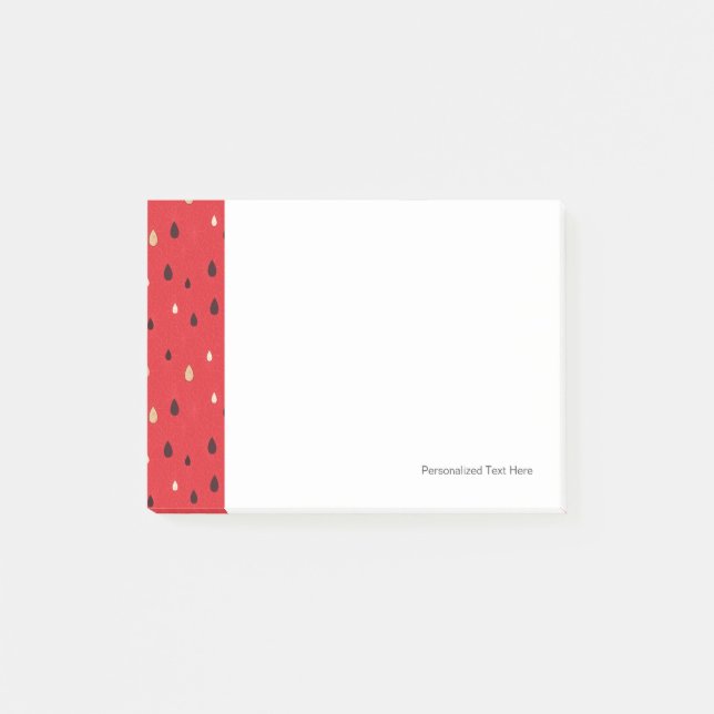 Watermelon Pattern Post-it Notes (Front)