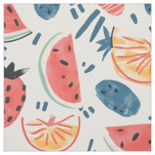 Watermelon Pattern | Seamless Summer Fruit Cottage Fabric