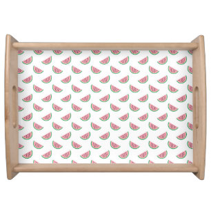 Watermelon Pattern Serving Tray