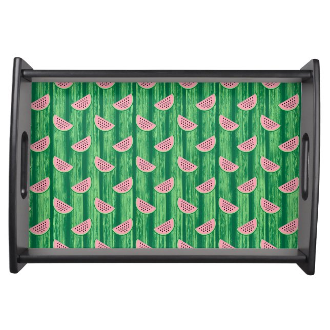 Watermelon Pattern  Serving Tray (Front)