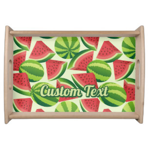 Watermelon Pattern Serving Tray