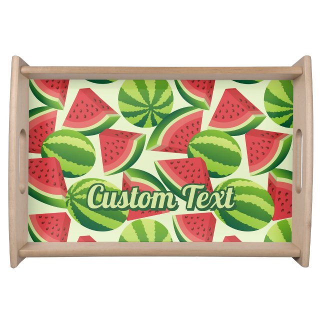 Watermelon Pattern Serving Tray (Front)