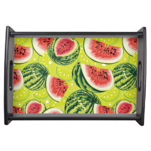 Watermelon Pattern Serving Tray