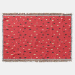 Watermelon Pattern Throw Blanket