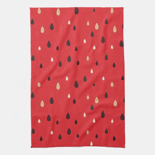 Watermelon Pattern Towel (Vertical)