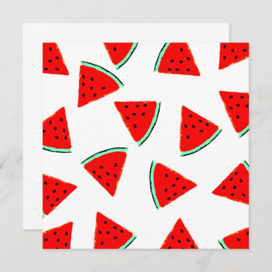Watermelon Pattern Triangles (Front/Back)