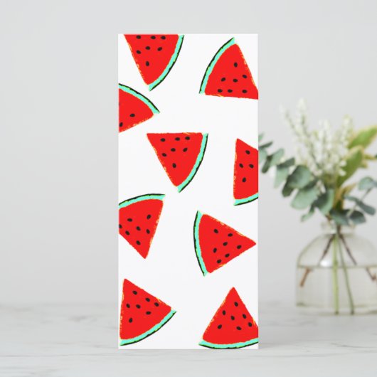Watermelon Pattern Triangles (Standing Front)