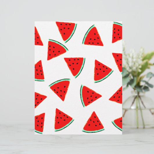 Watermelon Pattern Triangles (Standing Front)