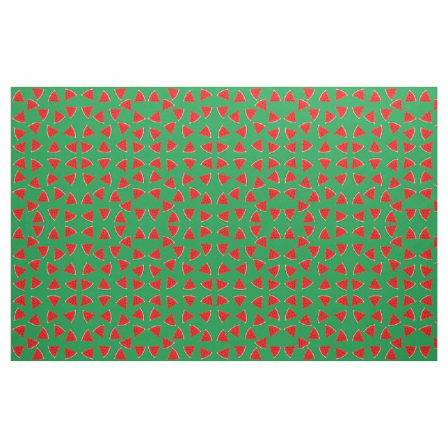 Watermelon Pattern Triangles Fabric (Fat Quarter)