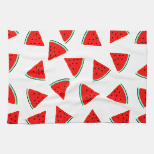 Watermelon Pattern Triangles Towel