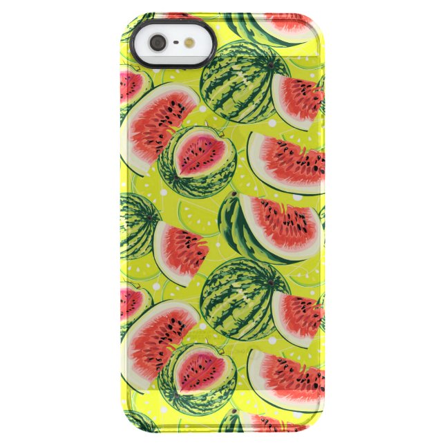 Watermelon Pattern Uncommon iPhone Case (Back)