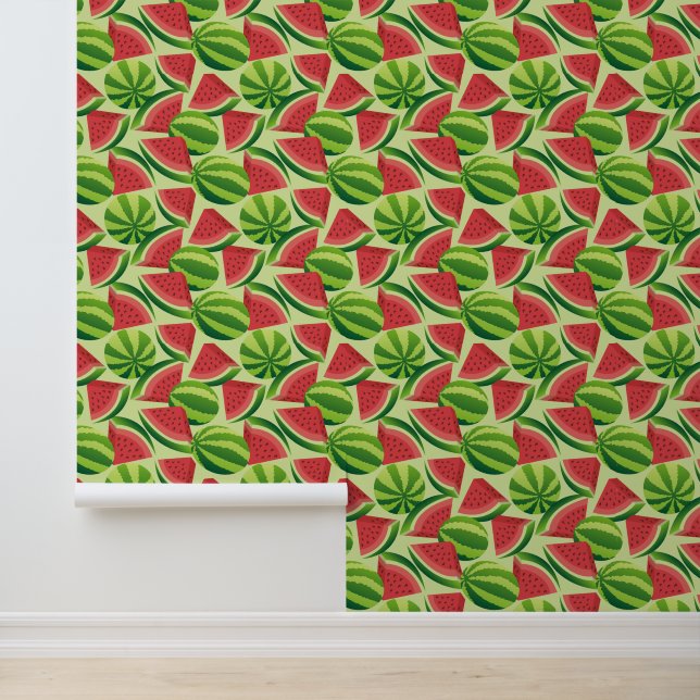 Watermelon Pattern Wallpaper (Application)