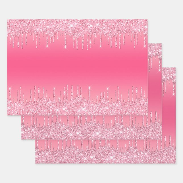 Watermelon Pattern  Wrapping Paper Sheets (Set)