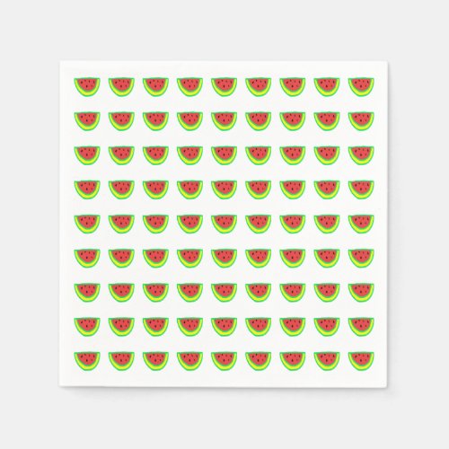 Watermelon Patterns Birthday Baby Showers Cute Napkins