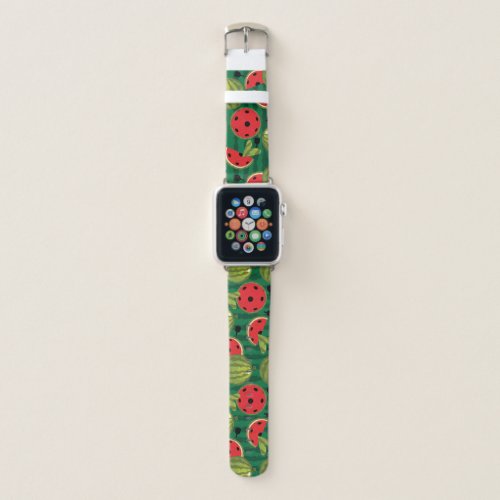 Watermelon pickleball  Apple Watch Band