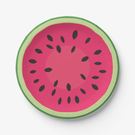 Watermelon Picnic Paper Plates