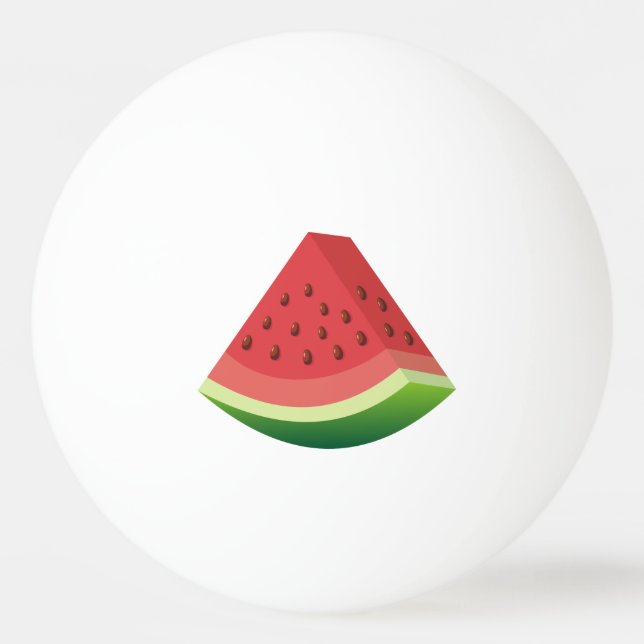 Watermelon Ping-Pong Ball (Front)