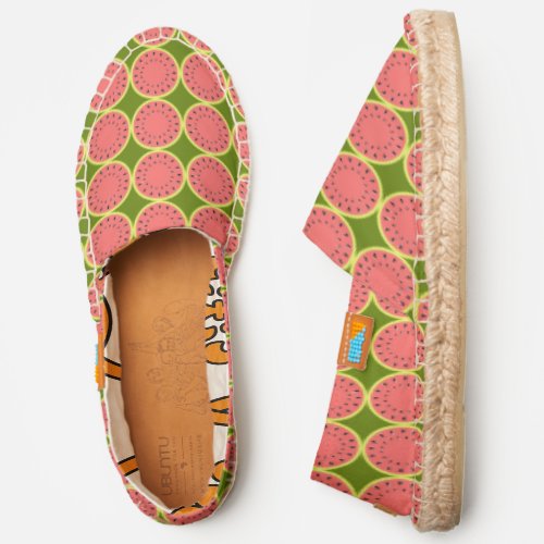 Watermelon Pink Multi Espadrilles