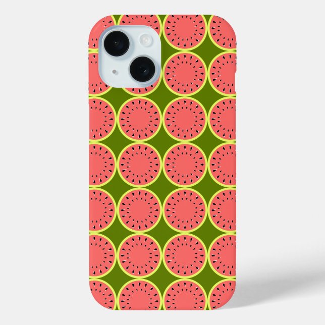 Watermelon Pink Multi iPhone case (Back)