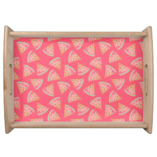 Watermelon Pink Serving Tray