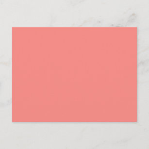 WATERMELON PINK SPLENDOR (solid color background) Postcard