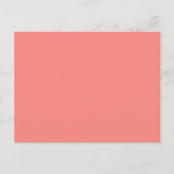 Watermelon Pink Splendor (solid Color Background) Postcard by TheWhippingPost at Zazzle