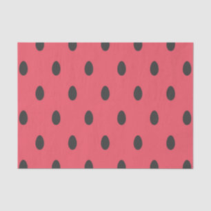 Watermelon Pips Seeds Fruit Pattern Decoupage Tissue Paper