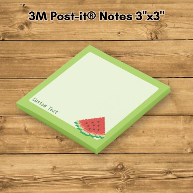 Watermelon Pixel Art Post-it Notes (Creator Uploaded)