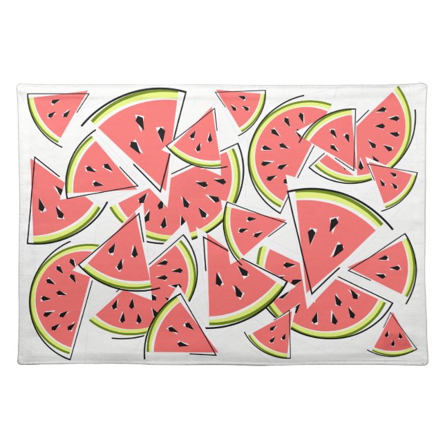 Watermelon placemat cloth (Front)