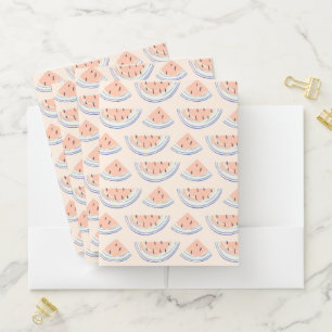 Watermelon Pocket Folder