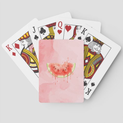 Watermelon Poker Cards