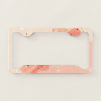 Watermelon Popsicle License Plate Frame