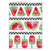 Watermelon Popsicles Cards (Front)