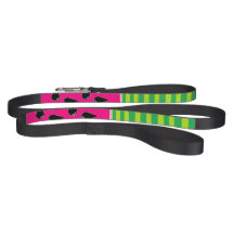 Watermelon Print Pet Leash in Pink Green and Black